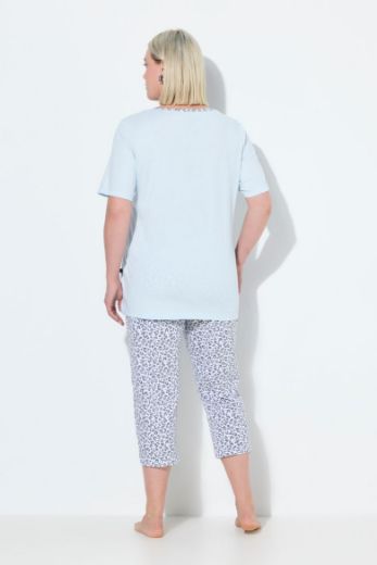 Plus size veliki brojevi Pidžama s leopard uzorkom za punije