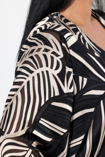 Plus size veliki brojevi Kardigan 3/4 rukava za punije