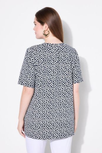 Plus size veliki brojevi Majica kratkih rukava V ovratnika za punije