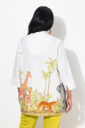 Plus size veliki brojevi Bluza 3/4 rukava za punije