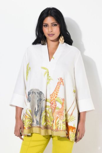 Plus size veliki brojevi Bluza 3/4 rukava za punije