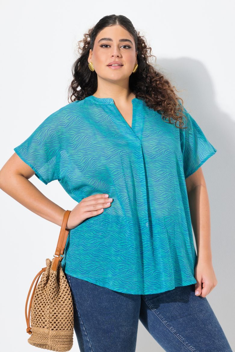 Plus size veliki brojevi Bluza kratkih rukava za punije