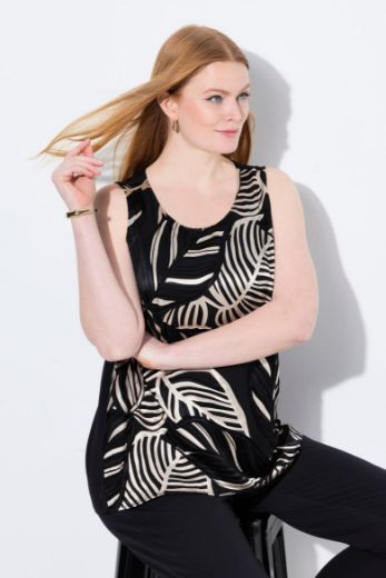 Plus size veliki brojevi Bluza bez rukava A kroja za punije