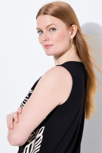 Plus size veliki brojevi Bluza bez rukava A kroja za punije