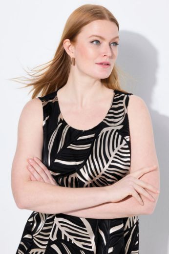 Plus size veliki brojevi Bluza bez rukava A kroja za punije