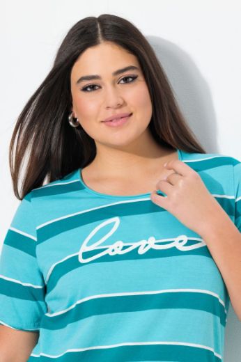 Plus size veliki brojevi Majica kratkih rukava okruglog ovratnika za punije