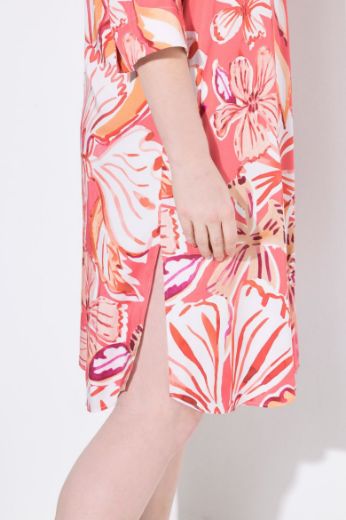 Plus size veliki brojevi Haljina midi 3/4 rukava za punije
