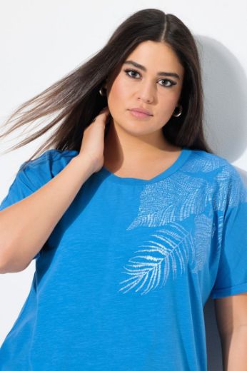 Plus size veliki brojevi Majica kratkih rukava okruglog ovratnika za punije