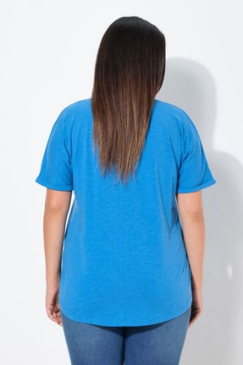 Plus size veliki brojevi Majica kratkih rukava okruglog ovratnika za punije