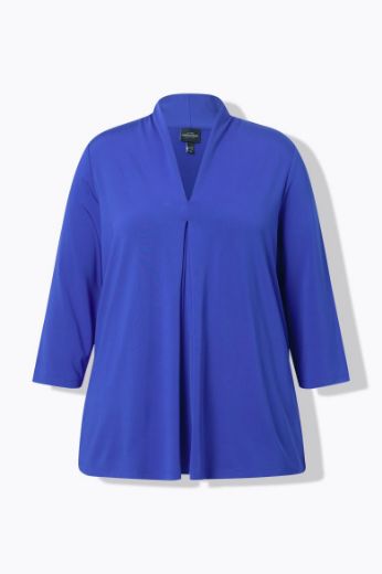 Plus size veliki brojevi Bluza 3/4 rukava A kroja za punije