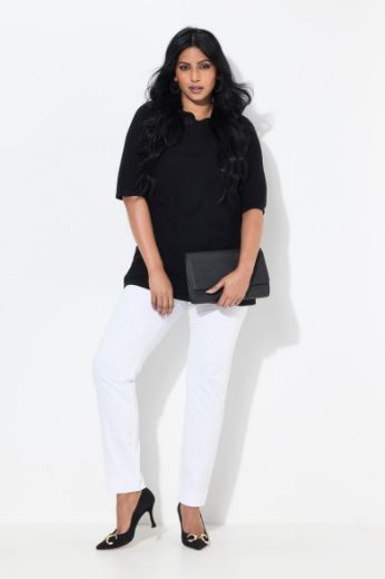 Plus size veliki brojevi Hlače Chino užih nogavica za punije