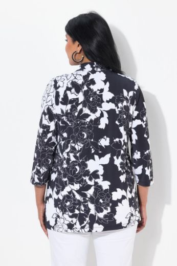 Plus size veliki brojevi Bluza 3/4 rukava A kroja za punije