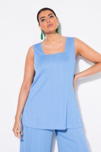 Plus size veliki brojevi Majica bez rukava A kroja za punije
