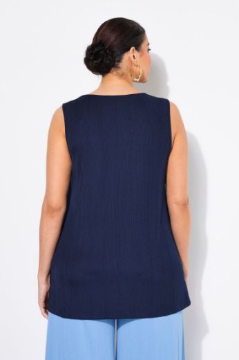 Plus size veliki brojevi Majica bez rukava A kroja za punije