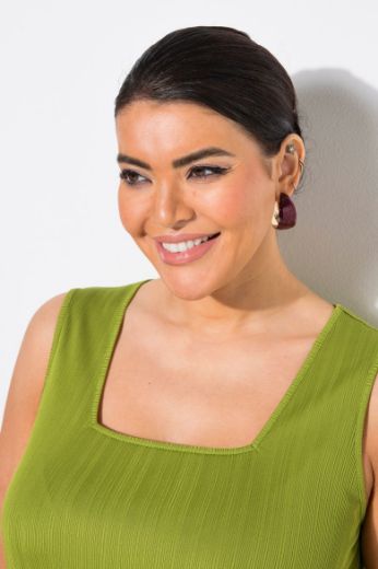 Plus size veliki brojevi Majica bez rukava A kroja za punije