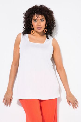Plus size veliki brojevi Majica bez rukava A kroja za punije