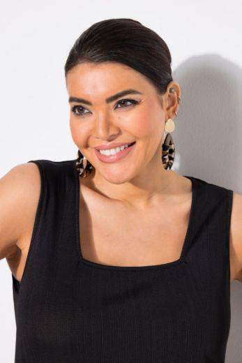 Plus size veliki brojevi Majica bez rukava A kroja za punije