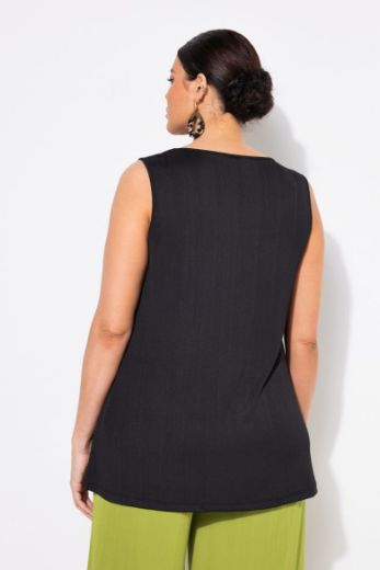Plus size veliki brojevi Majica bez rukava A kroja za punije