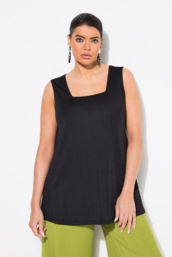 Plus size veliki brojevi Majica bez rukava A kroja za punije