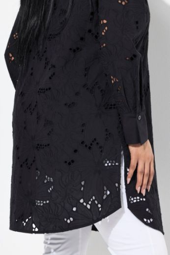 Plus size veliki brojevi Bluza dugih rukava dužeg kroja za punije