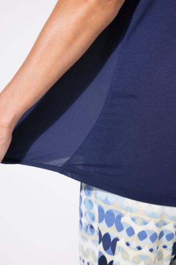 Plus size veliki brojevi Majica kratkih rukava okruglog ovratnika za punije
