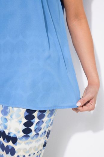 Plus size veliki brojevi Majica kratkih rukava okruglog ovratnika za punije