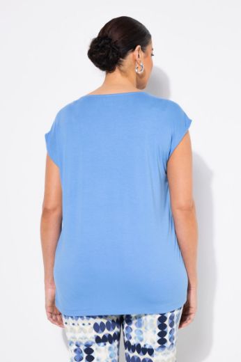 Plus size veliki brojevi Majica kratkih rukava okruglog ovratnika za punije