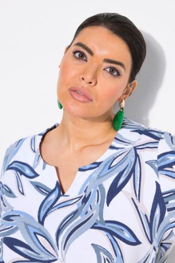 Plus size veliki brojevi Majica kratkih rukava A kroja za punije