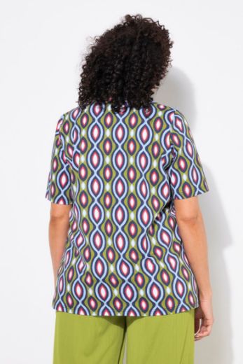 Plus size veliki brojevi Majica kratkih rukava A kroja za punije