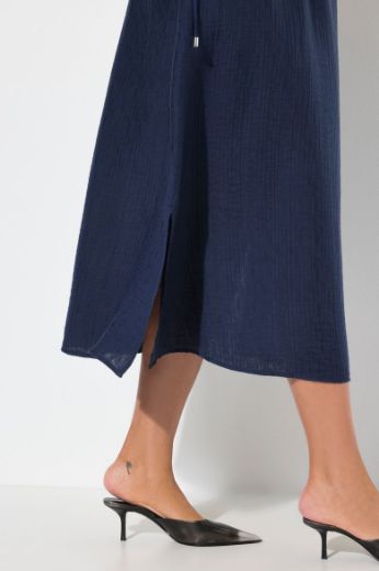 Plus size veliki brojevi Haljina maxi kratkih rukava za punije