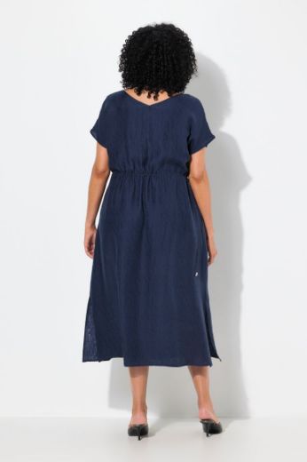 Plus size veliki brojevi Haljina maxi kratkih rukava za punije