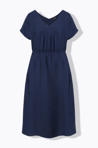 Plus size veliki brojevi Haljina maxi kratkih rukava za punije