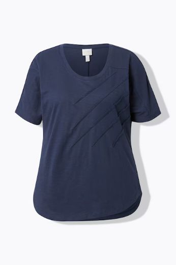 Plus size veliki brojevi Majica kratkih rukava okruglog ovratnika za punije