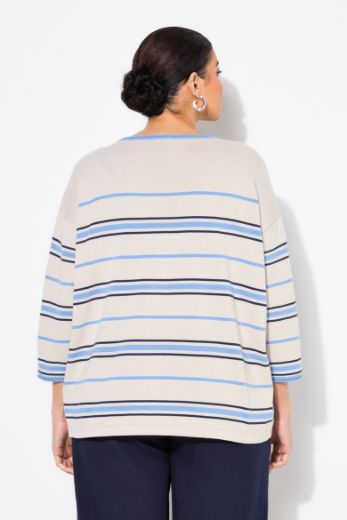 Plus size veliki brojevi Pulover 3/4 rukava okruglog ovratnika za punije