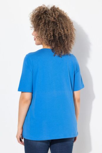 Plus size veliki brojevi Majica kratkih rukava V ovratnika za punije