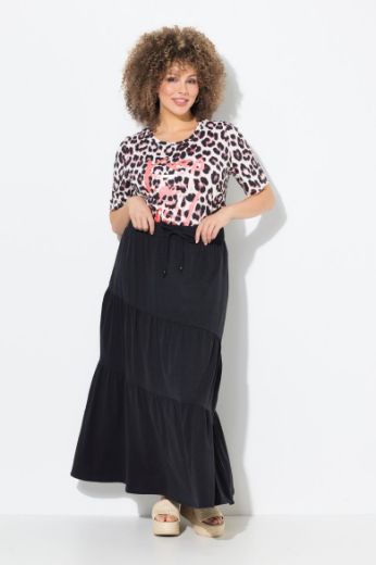 Plus size veliki brojevi Suknja na volane A kroja za punije