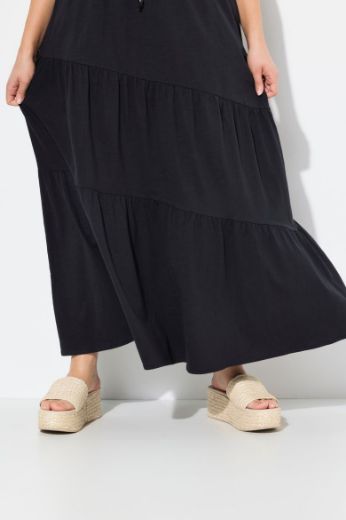 Plus size veliki brojevi Suknja na volane A kroja za punije