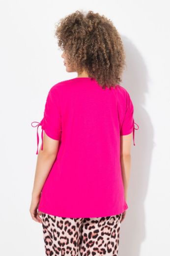 Plus size veliki brojevi Majica kratkih rukava okruglog ovratnika za punije