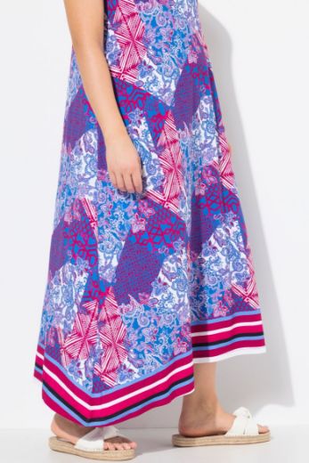 Plus size veliki brojevi Haljina maxi bez rukava za punije