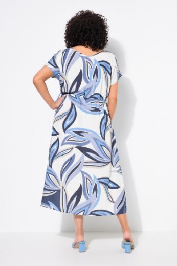Plus size veliki brojevi Haljina maxi kratkih rukava za punije