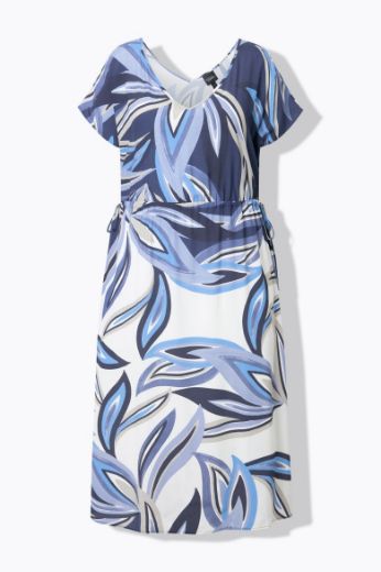 Plus size veliki brojevi Haljina maxi kratkih rukava za punije