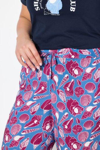 Plus size veliki brojevi Hlače elastičnog struka širokih nogavica za punije
