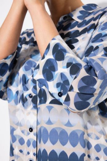 Plus size veliki brojevi Bluza 3/4 rukava dužeg A kroja za punije