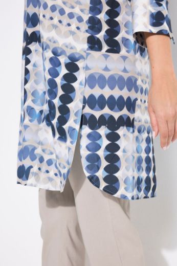 Plus size veliki brojevi Bluza 3/4 rukava dužeg A kroja za punije