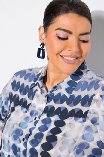 Plus size veliki brojevi Bluza 3/4 rukava dužeg A kroja za punije
