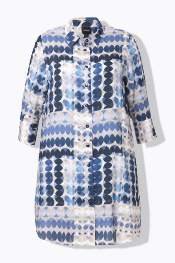 Plus size veliki brojevi Bluza 3/4 rukava dužeg A kroja za punije
