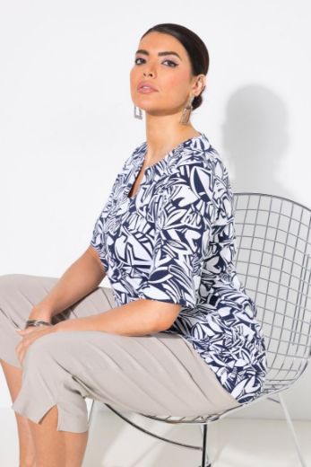 Plus size veliki brojevi Majica kratkih rukava A kroja za punije