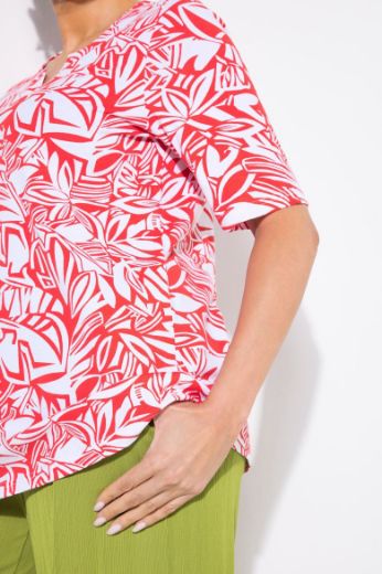 Plus size veliki brojevi Majica kratkih rukava A kroja za punije