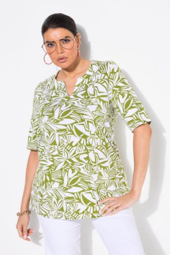 Plus size veliki brojevi Majica kratkih rukava A kroja za punije