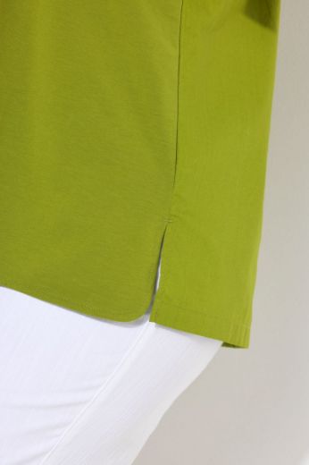 Plus size veliki brojevi Majica kratkih rukava V ovratnika za punije